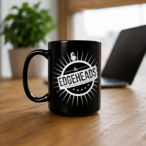 The Edgeheads™ Classic Black Mug